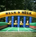 Horse Races Inflatable Track