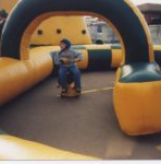 Race Track Inflatable – Green and Gold