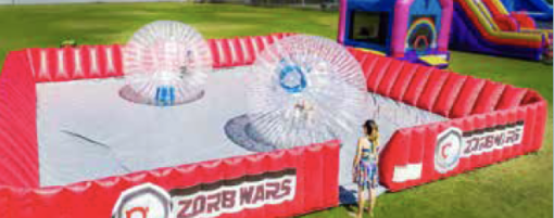 Zorb Wars Inflatable Arena