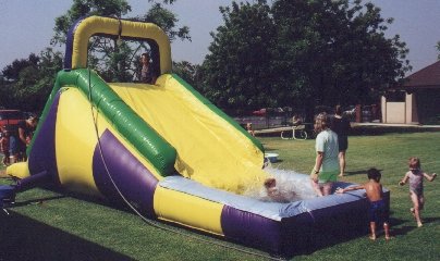Ball Pit Waterslide Inflatable