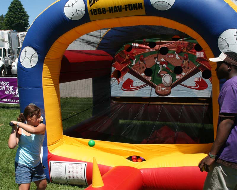 Batter Up Tee Ball Inflatable