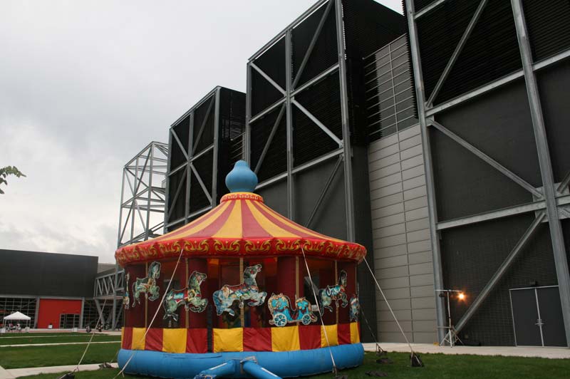 Carousel Bounce House Inflatable