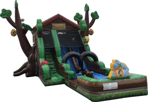 Tree Top Bounce and Slide Inflatable